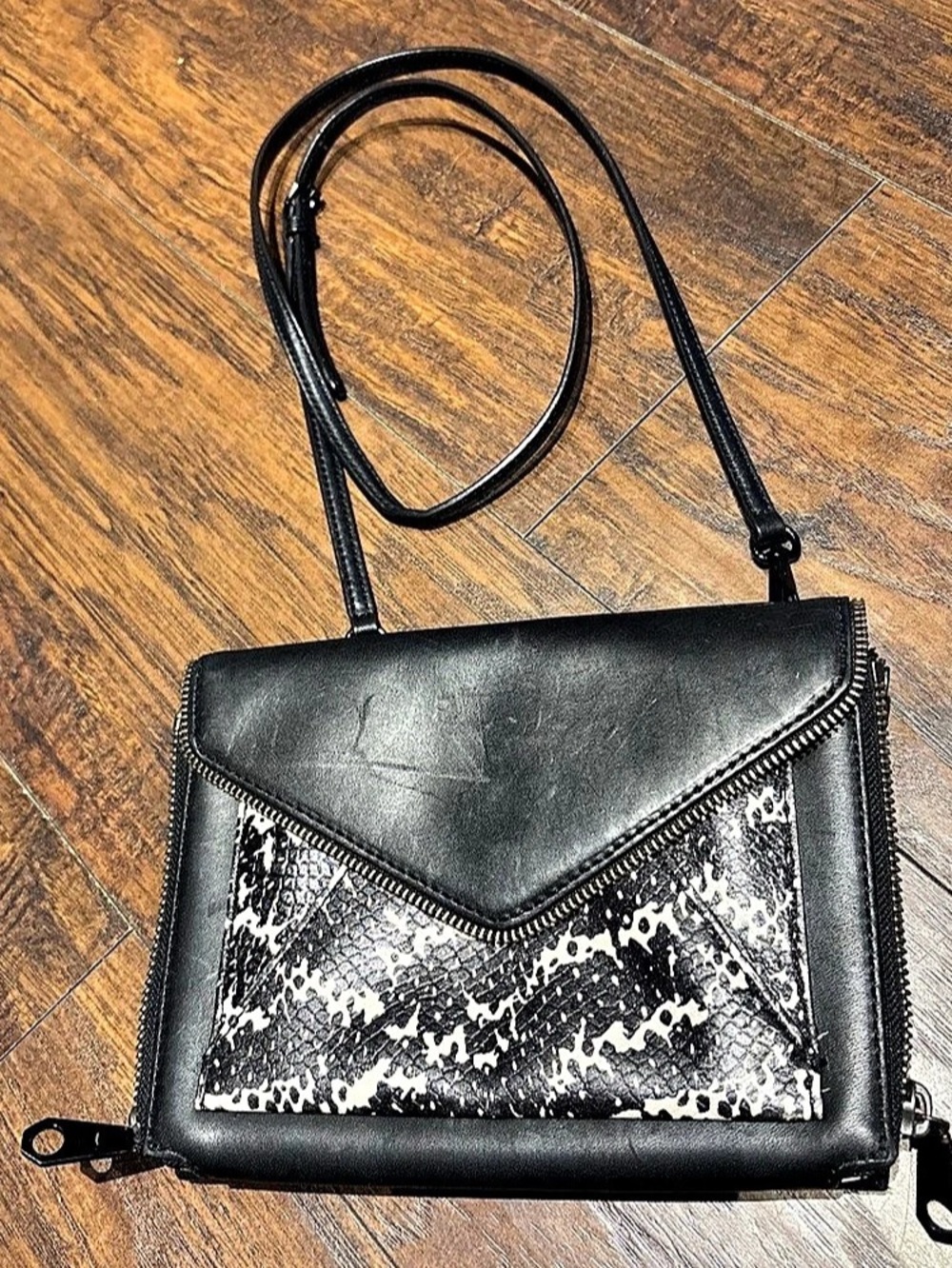 Rebecca Minkoff Black & White Crossbody Bag